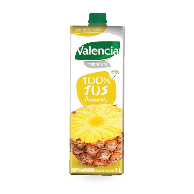 PUR JUS 100% ANANAS 1L VALENCIA
