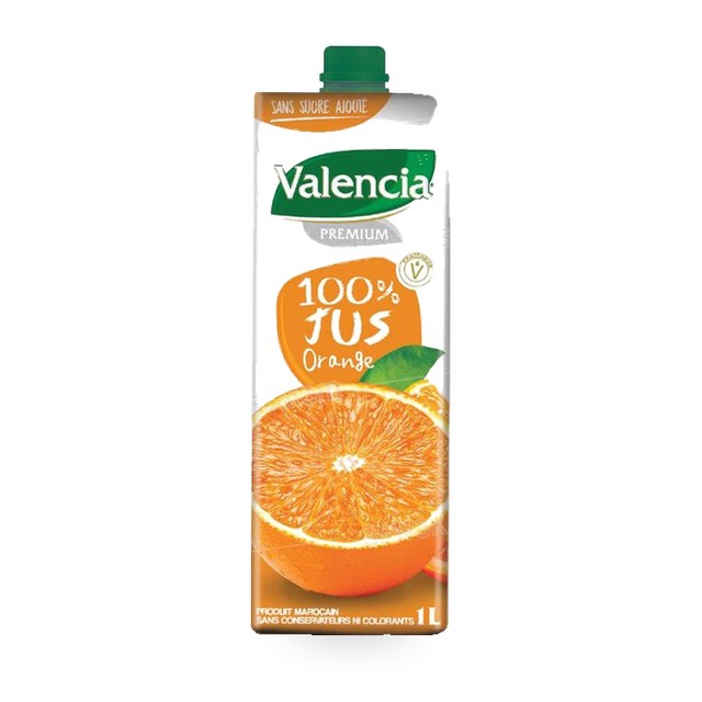 PUR JUS 100% ORANGE 1L VALENCIA
