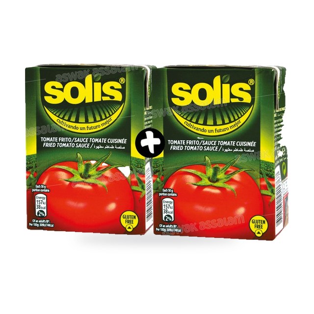 SAUCE TOMATE CUISINEE FRITO 2*350G SOLIS