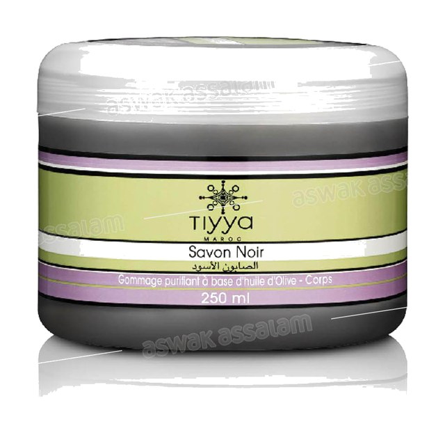 SAVON NOIR A BASE D’OLIVE 250ML TIYYA