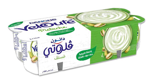 YAOURT VELOUTE PISTACHE 8*110G PACK DANONE