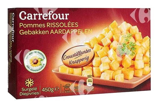 Pommes de Terre Rissolées Carrefour 450 g