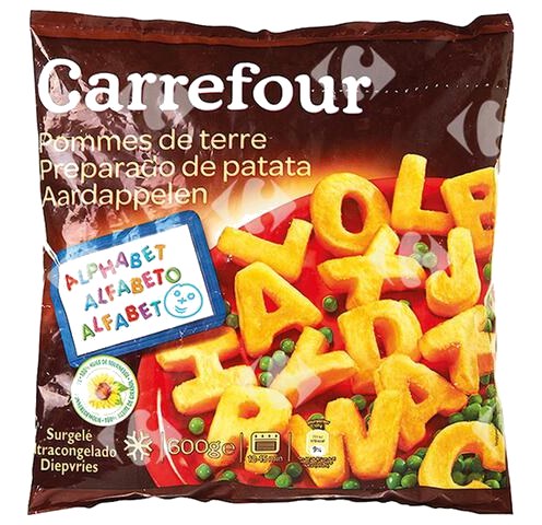 Pommes Alphabet Carrefour 600 g