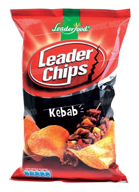 CHIPS KEBAB 90G LEADER CHIPS