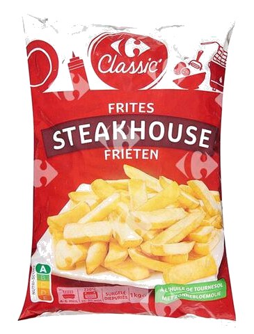 Frites Steakhouse Carrefour 1 kg