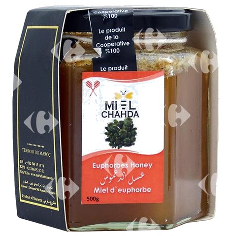 Miel d'Euphorbe Chahda 500 g
