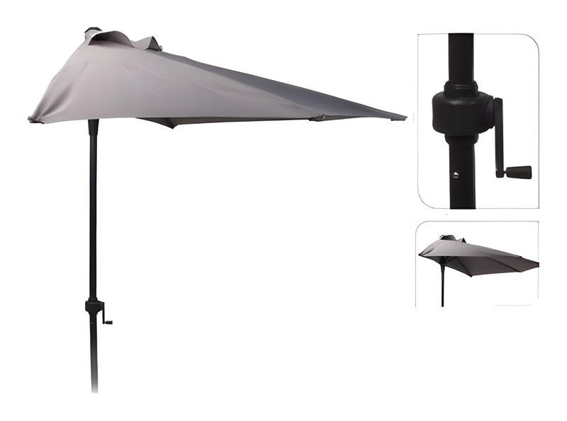 Parasol Demi-Rond Dia 250 cm