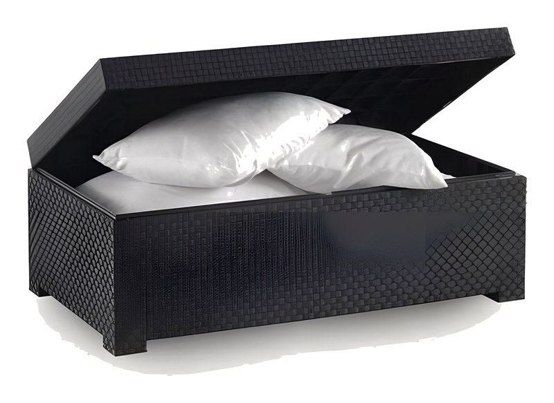 Coffre de Jardin en Résine Diva Grafito en Polypropylene 117x63x43cm