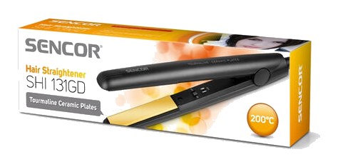 Lisseur Cheveux Sencor Noire Jaune 40W