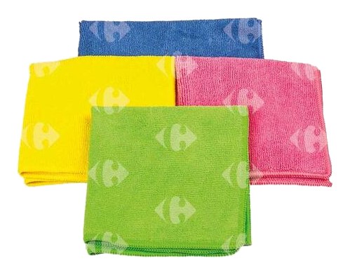 Torchon Microfibre 40x40cm 4 pièces
