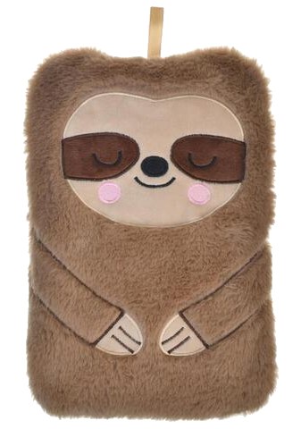 Bouillotte Beige avec Housse Paresseux Kasa 0,75 L