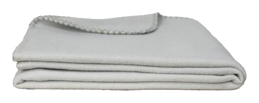 Couverture Polaire Grise Kasa 130x160 cm