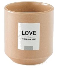 Bougie à Couvercle Love Nénuphar Rose Kasa 220 g