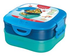 Boîtes à Déjeuner Enfant Picnic Bleu 3x1