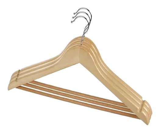 Cintre en Bois 3 unités