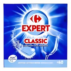 Tablettes pour lave-vaisselle Carrefour 40 unités