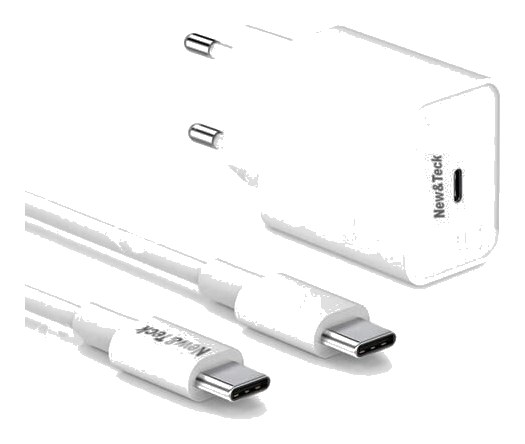Chargeur Secteur Type-C avec Câble Blanc Samsung 15W
