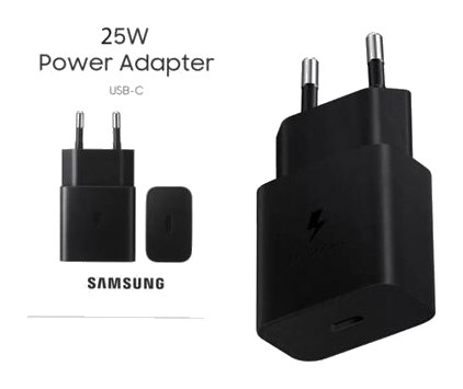 Chargeur USB-C Noir Samsung 25W