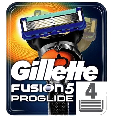 Recharges de lames de rasoir Proglide 5 Gillette 4 unités