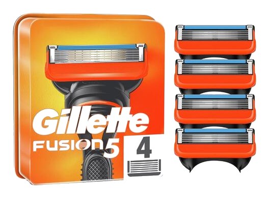Recharges de lames de rasoir Fusion 5 Gillette 4 unités