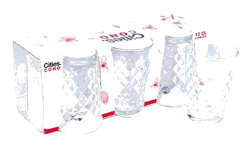Verre à Thé Cono Stone 13 cl - 6 pièces