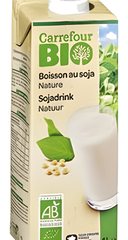 Boisson vegétale au soja nature Carrefour Bio L
