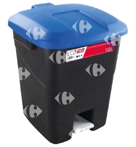 Poubelle à Pédale 50 L