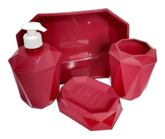 Set d'Accessoires Salle de Bain Quka 4 unités