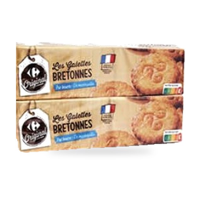 Galeues bretonnes Carrefour 125g x2