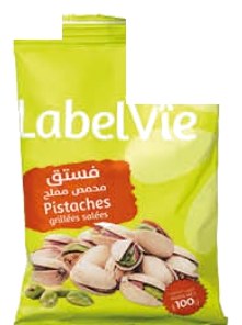 Plstaches grillées salées LabelVie 100g