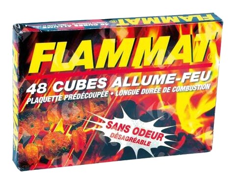 Allume Feu Flammat 48 Cubes Ecologique
