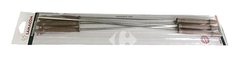 Série de Broches Inox à Manche en ABS Lamacom 6 unités