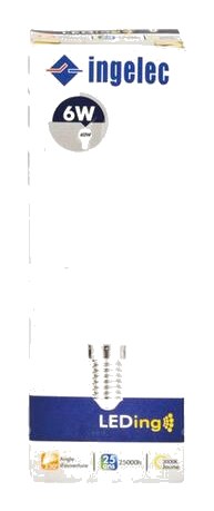 Lampe Led Filetage Jaune Flamme 6W E14