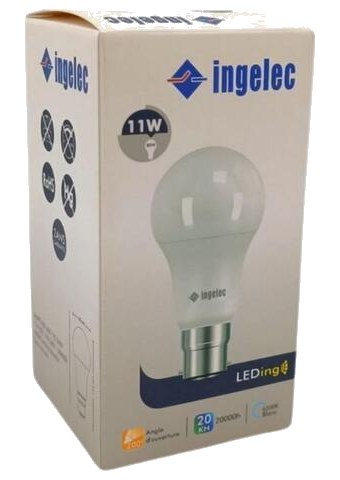 Lampe Led Baïonnette Blanche A60 11W B22