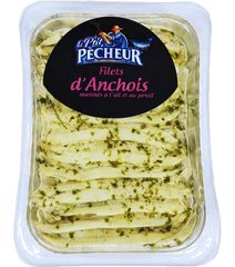 Anchois à l'Ail et Persil Le P'tit Pêcheur 180 g