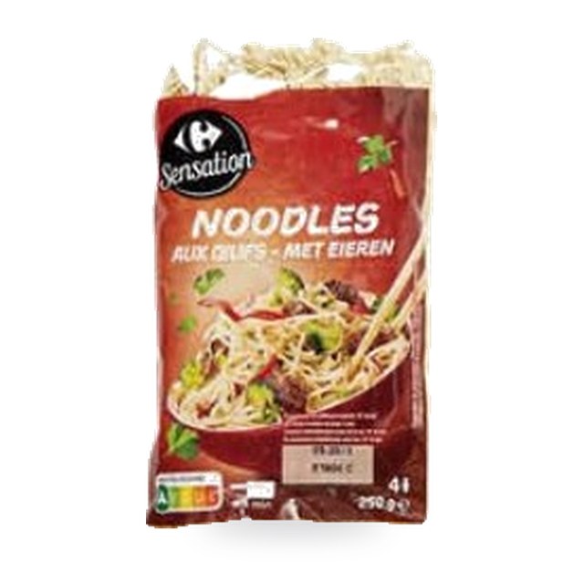 Nouilles ch nolses Carrefour 250g