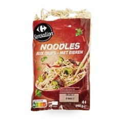 Nouilles ch nolses Carrefour 250g