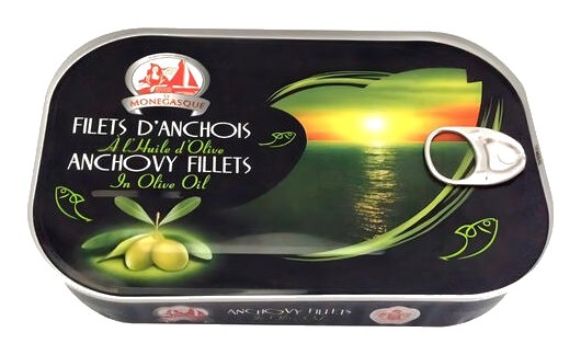 Anchois À L'Huile La Monégasque 180 g