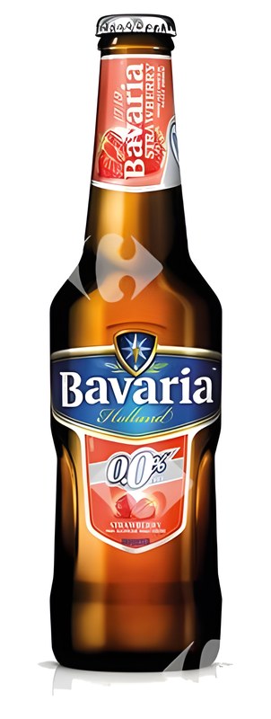 Apéritif Sans Alcool Fraise Bavaria 33 cl