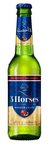 Bière Sans Alcool Grenade 3 Horses 33 cl