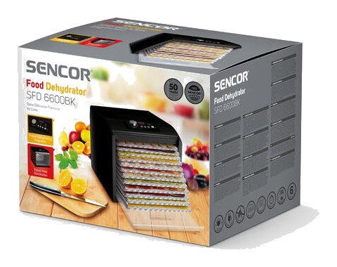 Déshydrateur مواد غذائية Sencor SFD_6600BK