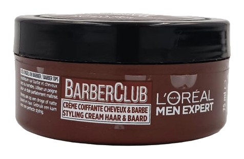 Crème Coiffante Cheveux et Barbe L'Oréal Men Expert 75 ml
