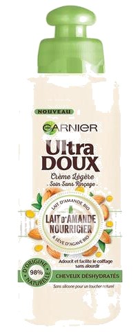 Soin Sans Rinçage Lait d'Amande Ultra Doux Garnier 200 ml