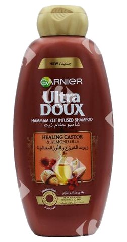 Shampooing Ricin Amande Ultra Doux Garnier 600 ml