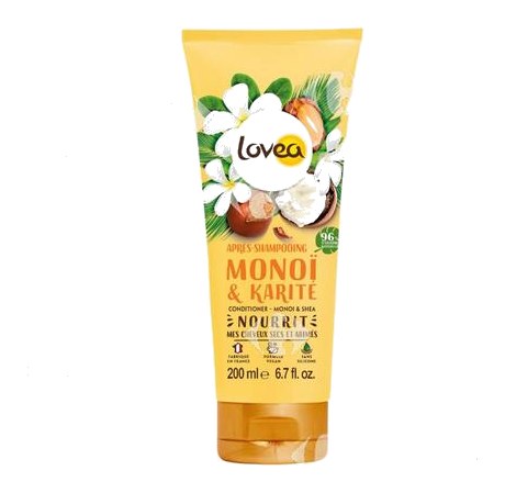 Après-Shampooing Monoï & Karité Lovea 200ml