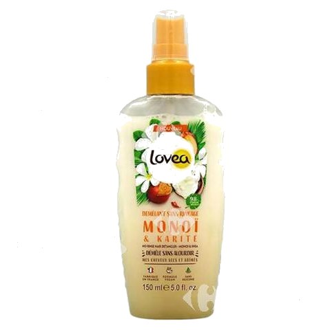 Démêlant Sans Rinçage Monoï & Karité Lovea 150 ml