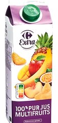 100% pur jus multifruits Carrefour 1 L