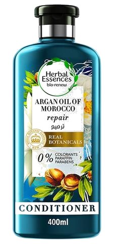 Après Shampooing réparateur Bio Renew à l'huile d'argan du Maroc Herbal Essences 400 ml