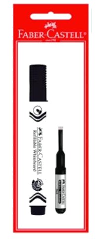 Marqueur de Tableau Noir Recharge Noir FaberCastell