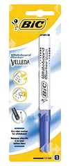 Marqueur effaçable Pointe Medium Bleu Velleda 1741 BIC 2 pièces